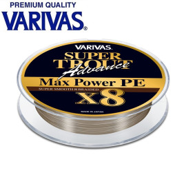 Шнур Varivas Super Trout Advance Max Power PE X8 размотка 150м разноцветный